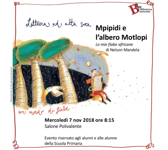 Lettura Ad Alta Voce: Mpipidi e l’albero Motopli.