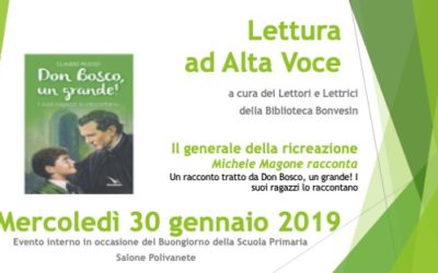 Lettura Ad Alta Voce: Don Bosco raccontato attraverso la voce dei suoi ragazzi