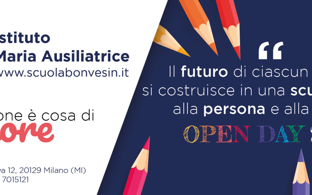 OPEN DAY e WORKSHOP Anno scolastico 2020-21